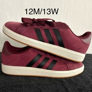 Adidas Grand Court Base 00s Shadow Red / Black / Off-White 12M Brand New